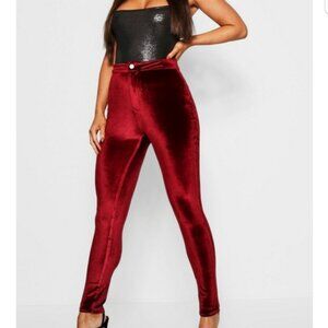 Boohoo Velvet Disco Pants